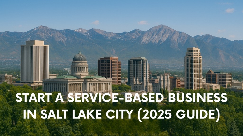 Start a Service-Based Business in Salt Lake City (2025 Guide)