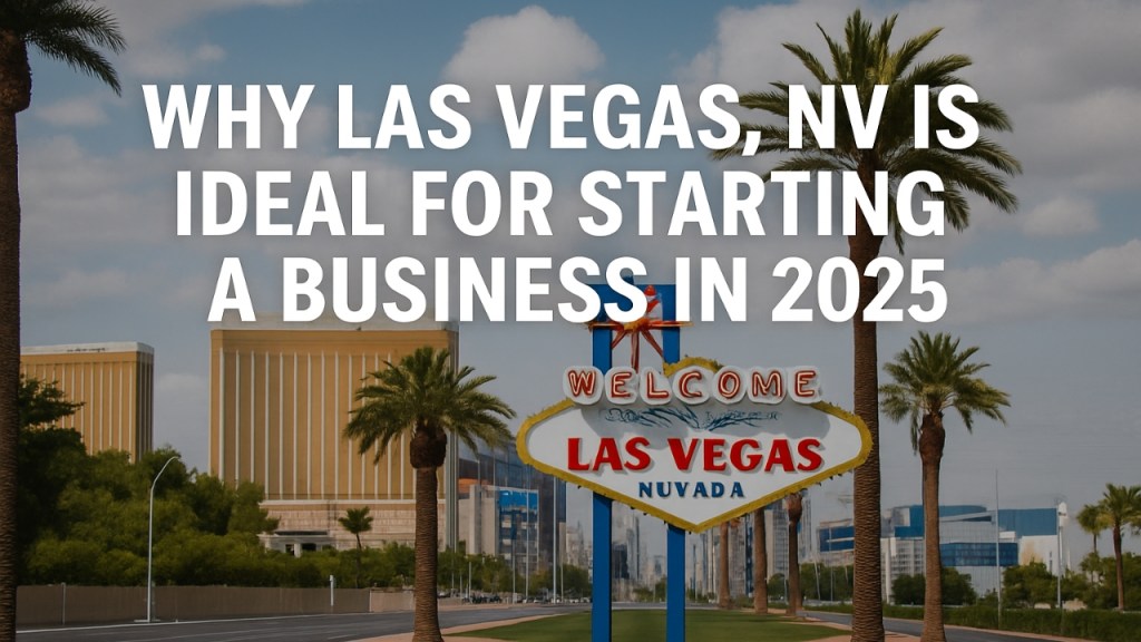 Why Las Vegas, NV Is Ideal for Starting a Business in 2025