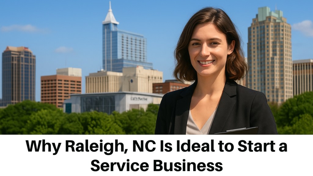 Why Raleigh NC Is Ideal to Start a Service Business