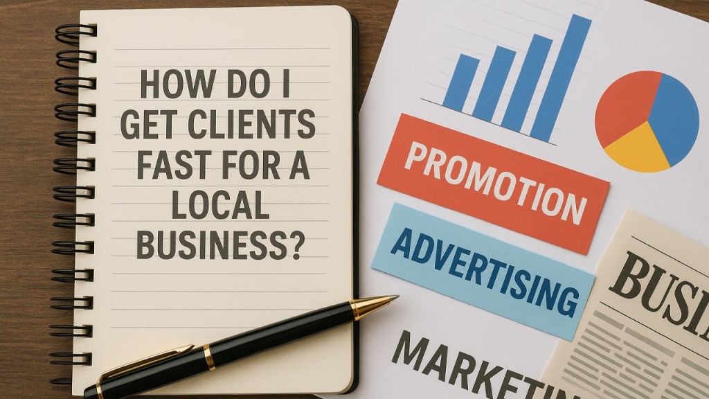 How Do I Get Clients Fast for a Local Business?
